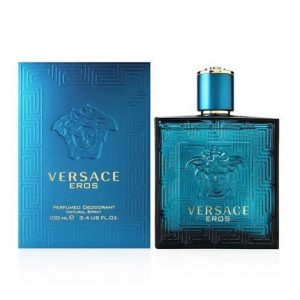 Versace Eros by Versace 3.4 oz Perfumed Deodorant Spray for men