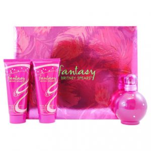 Fantasy by Britney Spears 3pc Gift Set EDP 3.3 oz + Shower Gel 3.3 oz + Body Cream 3.3 oz for Women
