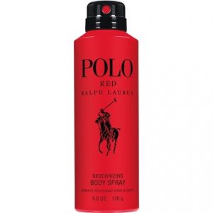 Polo Red by Ralph Lauren 6.0 oz Deodorant Body Spray for men