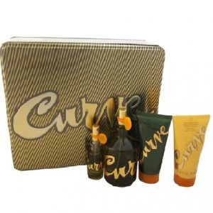 Curve by Liz Claiborne 4pc Gift Set EDC 4.2 oz + Aftershave 3.4 oz + Body Wash 2.5 oz + Mini for Men