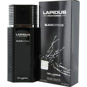 Lapidus Pour Homme Black Extreme by Ted Lapidus 3.33 oz EDT for Men