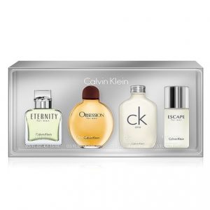 4pc Mini Gift Set by Calvin Klein ~ Eternity + Obsession + Ck One + Escape for Men