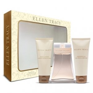 Ellen Tracy by Ellen Tracy 3pc Gift Set EDP 3.4 oz + Shower Gel 3.4 oz + Body Lotion 3.4 oz for Women