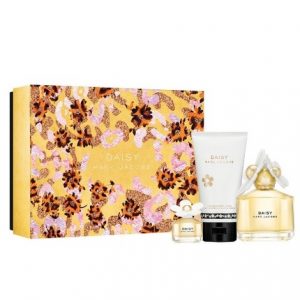 Marc Jacobs Daisy by Marc Jacobs 3pc Gift Set for Women 3.4 oz EDT + 5.1 oz Body Lotion + 0.13 Mini