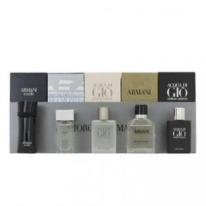 Giorgio Armani Mini 5pc Fragrance Variety Set for men