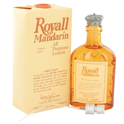 Royall Mandarin by Royall Fragrances 4 oz All Purpose Lotion