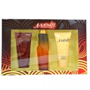 Mambo by Liz Claiborne 3pc Gift Set EDT 3.4 oz + Body Moisturizer 3.4 oz + Hair and Body Wash 3.4 oz for Men