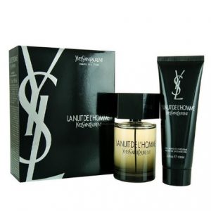 La Nuit de L'Homme by Yves Saint Laurent 2pc Gift Set EDT 3.3 oz + All over Shower Gel 3.3 oz for Men