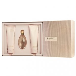 Lovely by Sarah Jessica Parker 3pc Gift Set 3.4 oz EDT + 6.7 oz Body Lotion + 6.7 oz Bath & Shower Gel