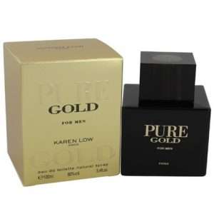 Pure Gold by Karen Low 3.4 oz EDT for men