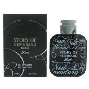Story of New Brand Black by New Brand 3.3 oz EDT for men