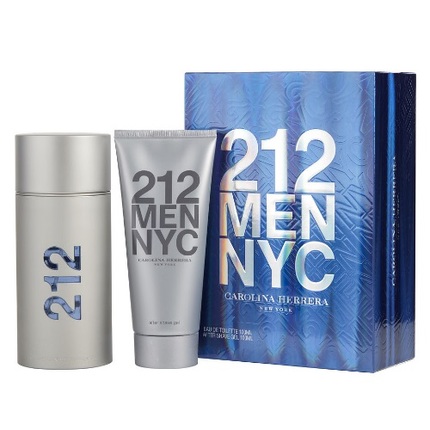 212 by Carolina Herrera Gift Set 2pc EDT 3.4 oz + After Shave Gel 3.4 oz