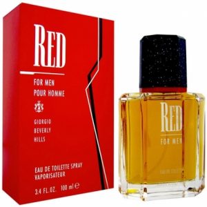 Red by Giorgio Beverly Hills 3.4 oz EDT for men